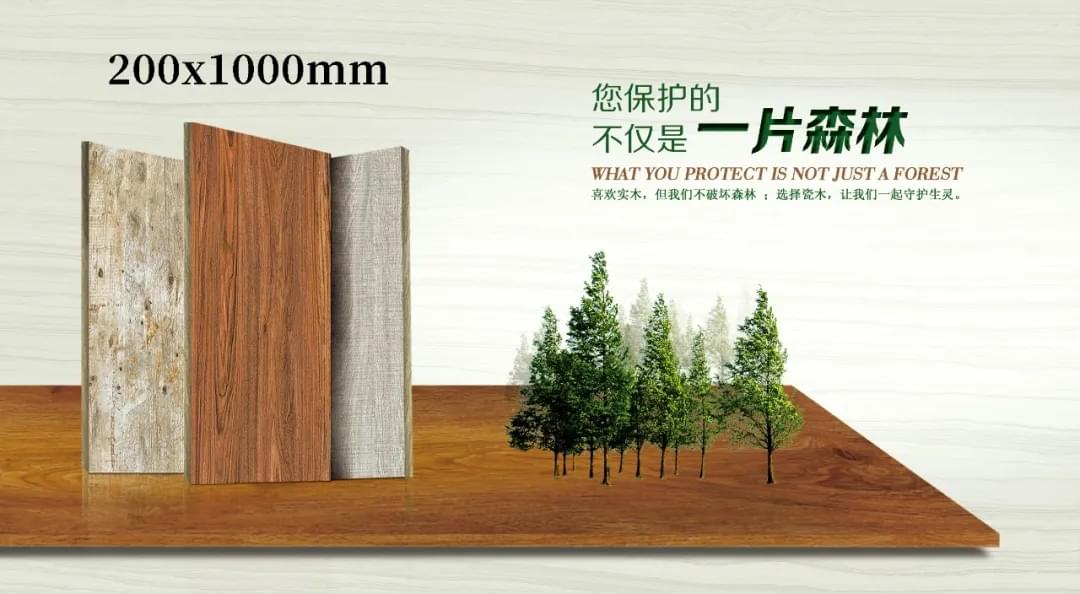 瓷木地砖200x1000
